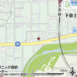 岐阜県可児市下恵土7011周辺の地図