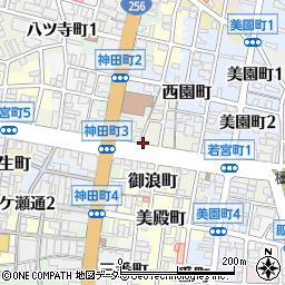 名鉄協商岐阜若宮町駐車場周辺の地図