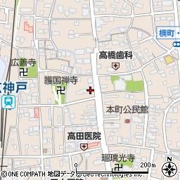 中増呉服店周辺の地図