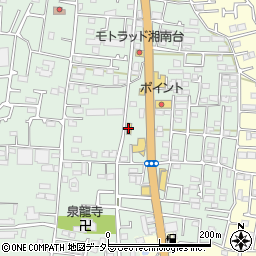 セブンイレブン藤沢長後東店周辺の地図