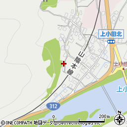 兵庫県養父市八鹿町上小田251周辺の地図