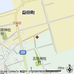 滋賀県長浜市益田町207周辺の地図