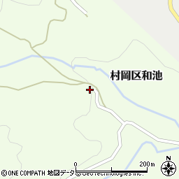 兵庫県美方郡香美町村岡区和池274周辺の地図