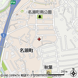 神奈川県横浜市戸塚区名瀬町166周辺の地図