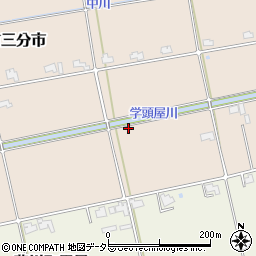 島根県出雲市斐川町三分市3136周辺の地図