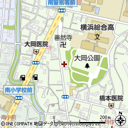 ベルジェンド横浜大岡公園サローネ周辺の地図