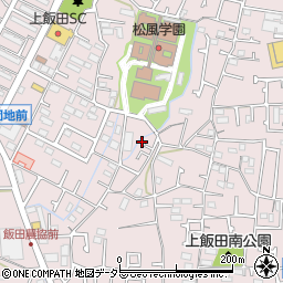 神奈川県横浜市泉区上飯田町1256-3周辺の地図