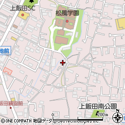 神奈川県横浜市泉区上飯田町1256-2周辺の地図