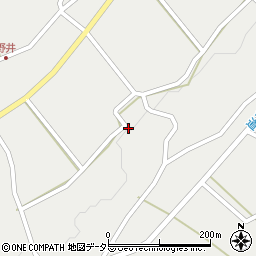 岐阜県恵那市三郷町野井1455周辺の地図