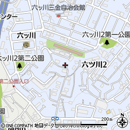 スカイヒル横濱六ツ川Ａ棟周辺の地図