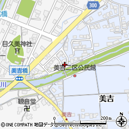 鳥取県米子市美吉454-6周辺の地図