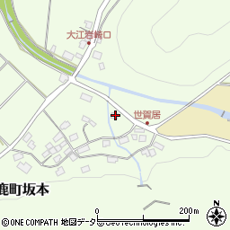 兵庫県養父市八鹿町坂本348周辺の地図