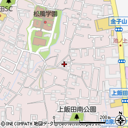 神奈川県横浜市泉区上飯田町1054-3周辺の地図
