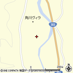 滋賀県高島市今津町角川1177周辺の地図
