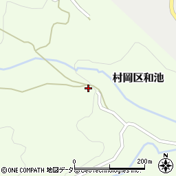 兵庫県美方郡香美町村岡区和池272周辺の地図