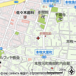 神奈川県横浜市中区本牧元町8-5周辺の地図