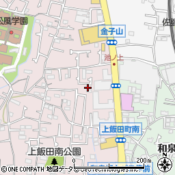 神奈川県横浜市泉区上飯田町1044-13周辺の地図
