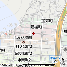 岐阜県岐阜市花月町周辺の地図