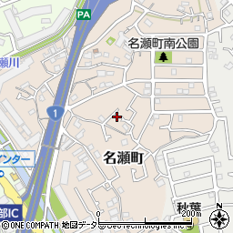 神奈川県横浜市戸塚区名瀬町161周辺の地図