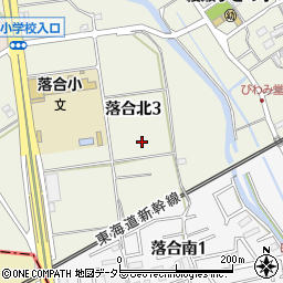 神奈川県綾瀬市落合北3丁目7周辺の地図