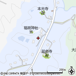 千葉県長生郡長柄町田代129周辺の地図