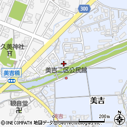 鳥取県米子市美吉200周辺の地図