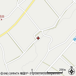 岐阜県恵那市三郷町野井1958周辺の地図