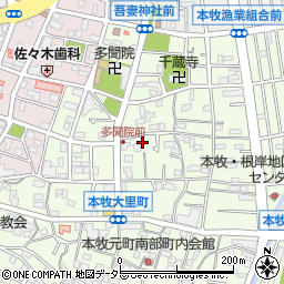 神奈川県横浜市中区本牧元町9-4周辺の地図