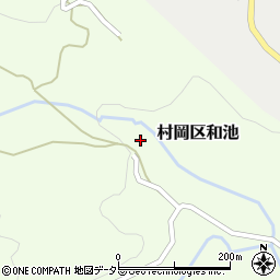 兵庫県美方郡香美町村岡区和池280周辺の地図