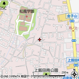 神奈川県横浜市泉区上飯田町1054-1周辺の地図