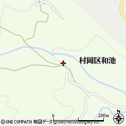 兵庫県美方郡香美町村岡区和池296周辺の地図
