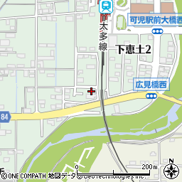 岐阜県可児市下恵土7017周辺の地図