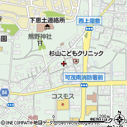 岐阜県可児市下恵土1652周辺の地図