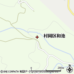 兵庫県美方郡香美町村岡区和池277周辺の地図