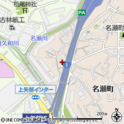 神奈川県横浜市戸塚区名瀬町208周辺の地図