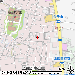 神奈川県横浜市泉区上飯田町1052-16周辺の地図