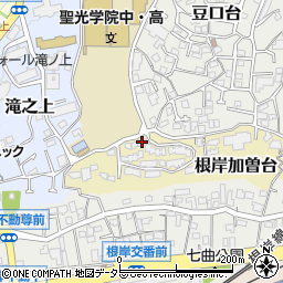 神奈川県横浜市中区根岸加曽台24周辺の地図