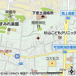岐阜県可児市下恵土1679周辺の地図