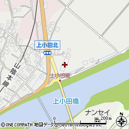 兵庫県養父市八鹿町上小田528周辺の地図