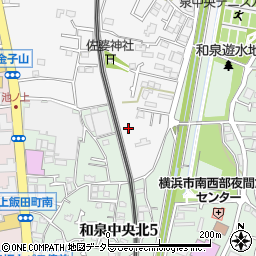 神奈川県横浜市泉区和泉町4817周辺の地図
