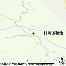 兵庫県美方郡香美町村岡区和池297周辺の地図