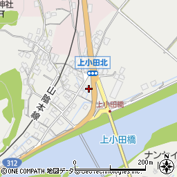 兵庫県養父市八鹿町上小田507周辺の地図