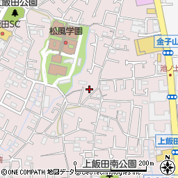 神奈川県横浜市泉区上飯田町2019-4周辺の地図