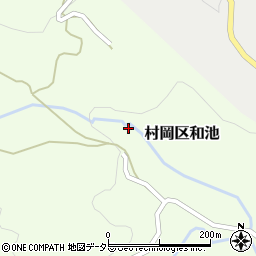 兵庫県美方郡香美町村岡区和池286周辺の地図
