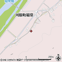 鳥取県鳥取市河原町稲常947周辺の地図