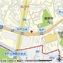 神奈川県横浜市戸塚区平戸町305周辺の地図
