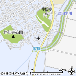 島根県安来市西赤江町323-5周辺の地図