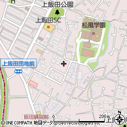 神奈川県横浜市泉区上飯田町1283-3周辺の地図