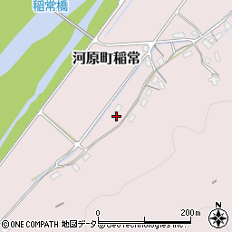 鳥取県鳥取市河原町稲常318周辺の地図