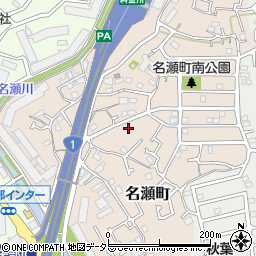 神奈川県横浜市戸塚区名瀬町185周辺の地図
